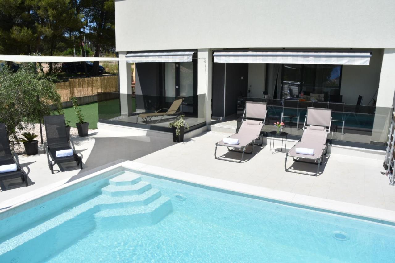 Villa Sportiva Zadar With Private Heated Pool Ngoại thất bức ảnh